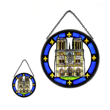 Cathedral Stained Glass - 7 cm