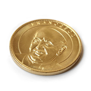 Souvenir Medal Notre Dame with Popes