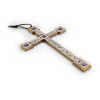 Bronze Blue Cross - Crucifix
