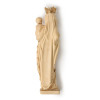 Vierge Notre Dame bois doré - 13 cm