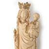 Vierge Notre Dame bois doré - 13 cm