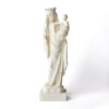 Statue Notre Dame en Albatre 25cm