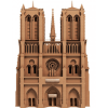 3D Cardboard Cathedral Model
