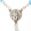 Blue Cat's Eye Silver-plated Rosary