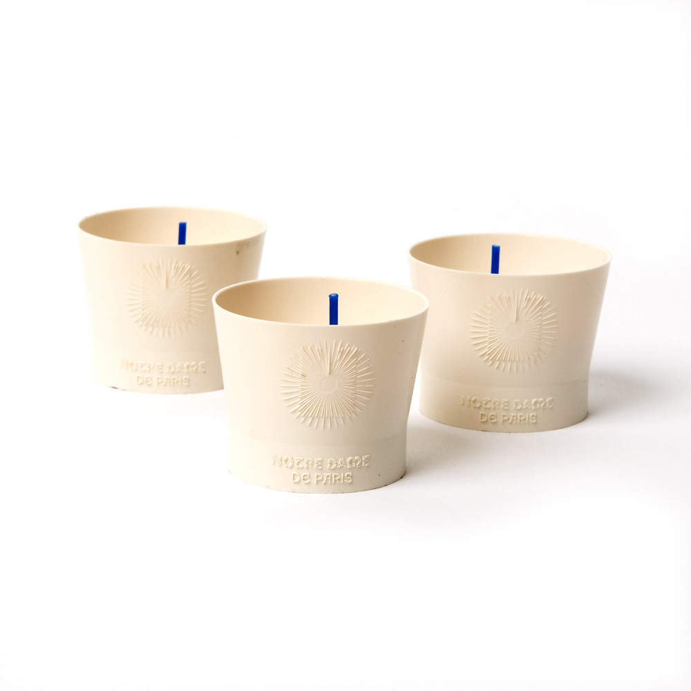 Box of 3 votive candles Notre-Dame de Paris