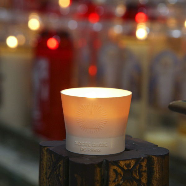 Box of 3 votive candles Notre-Dame de Paris