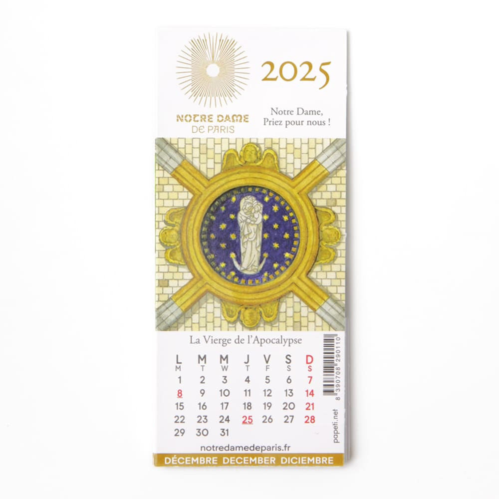 PopUp NotreDame 2025 Calendar