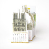 Calendrier panoramique 2025 pop up Notre-Dame de Paris