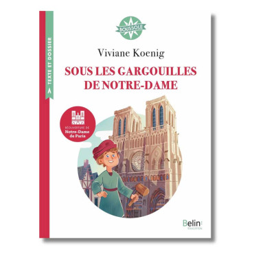 Livre sous les gargouilles de Notre-Dame de Paris