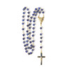 Golden Precious Lapis Lazuli Rosary Notre-Dame de Paris