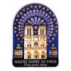 Magnet cathedrale rosace nord notre-Dame de Paris