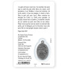 Carte Prière Pape Léon XIV Français Notre-Dame de paris