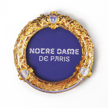 Magnet Couronne d'Epines bleu Notre-Dame de paris