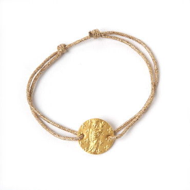 Bracelet Notre Dame plaqué or Notre-Dame de Paris
