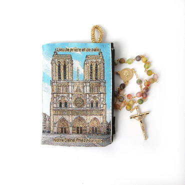 Pochette chapelet Notre-Dame de Paris