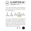 Médaille vitrail bleu argt 18mm Notre-Dame de Paris poinçon