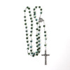 Chapelet Notre Dame cristal vert Notre-Dame de Paris