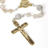 Chapelet Notre Dame doré cristal beige Notre-Dame de Paris