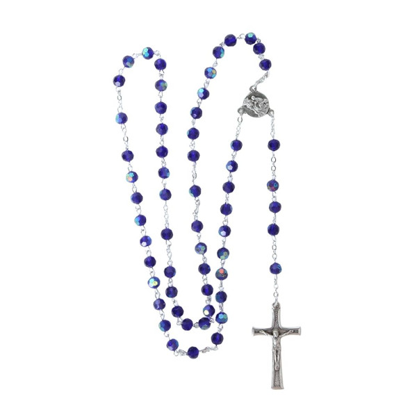 Chapelet Notre Dame cristal bleu Notre-Dame de Paris
