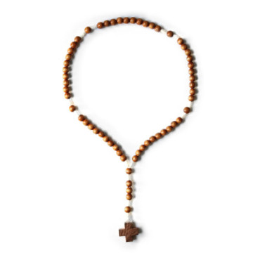 Petit Chapelet, bois, croix grecque Notre-Dame de Paris